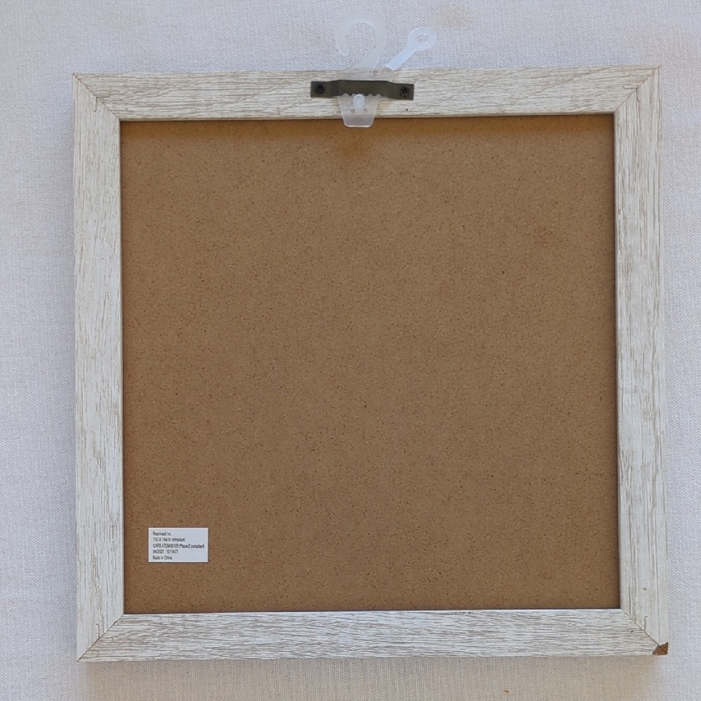 Chic Gray and White Letter Board with Pouch - Picture 3 of 7